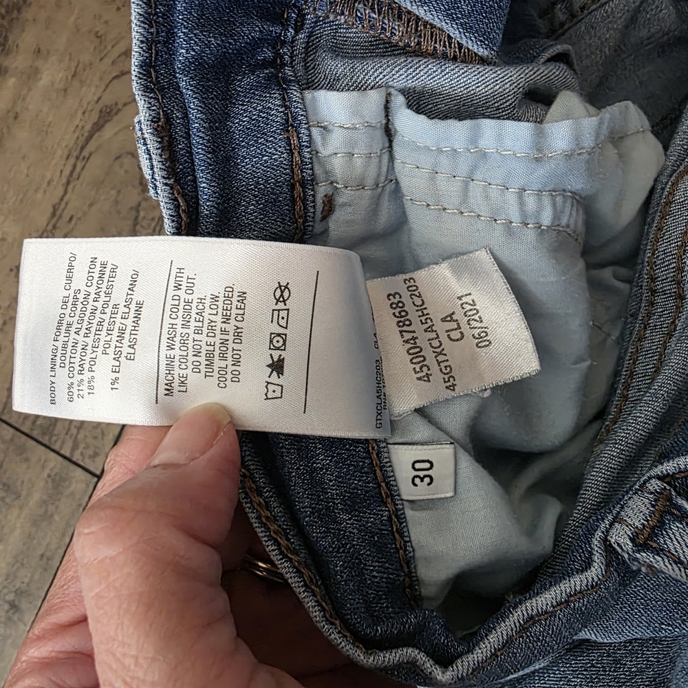 * Hudson Jeans Premium Light Blue Straight Leg Size 30 - Picture 10 of 10